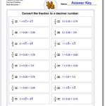 30 Repeating Decimal To Fraction Worksheet Education Template