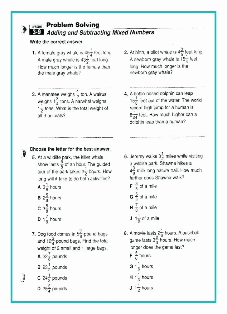 50 Dividing Fractions Word Problems Worksheet Chessmuseum Template 