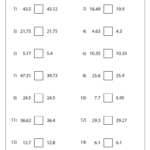 7th Grade Fractions And Decimals Grade 7 Worksheets Kidsworksheetfun