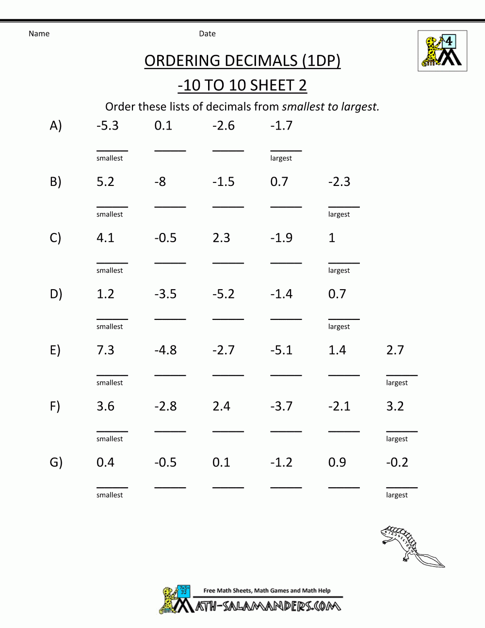 7th Grade Fractions To Decimals Worksheet With Answers Kidsworksheetfun