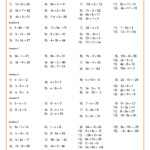 7th Grade Math Worksheets PDF Printable Worksheets