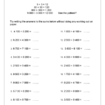 Adding 4 digit Numbers Mentally Addition In Year 5 age 9 10 By