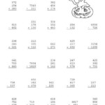 Adding And Subtracting 3 Digit Numbers Subtraction Worksheets