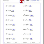 Addition With Exponents