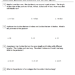 Area And Perimeter Word Problems Worksheets For Grade 5 Worksheets Master