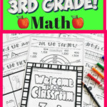 Back To School 3rd Grade Math Worksheets Digital And Printable 3rd