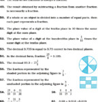 Class 6 Important Questions For Maths Fractions And Decimals