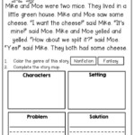 Close Reading Worksheets For Kindergarten Reading Worksheets Reading