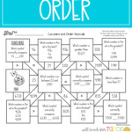 Compare And Order Decimals Maze 4 2F 5 2B Ordering Decimals Math