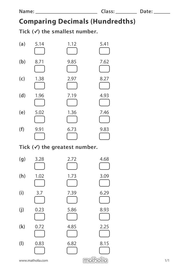 Comparing Decimals Hundredths Decimals Play To Learn Decimals 