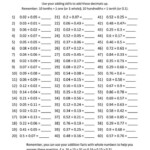 Comparing Decimals Worksheet 5th Grade In 2020 5th Grade Worksheets