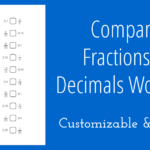 Comparing Fractions And Decimals Worksheet STEM Sheets