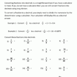 Convert Fractions To Decimal