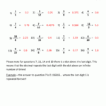 Convert Fractions To Decimal