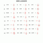 Convert Fractions To Decimals Worksheets Free Printable Lexia s Blog