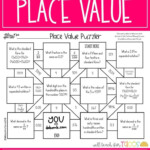 Decimal Place Value Maze Place Value With Decimals Place Values