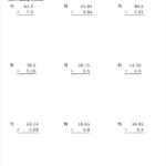 Decimals Multiplication Worksheets Multiplying 3 Digit Whole Numbers