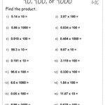 Decimals Worksheets Math Monks