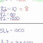 Dividing Decimals By 10 100 1000 6th YouTube