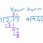 Dividing Decimals By A Whole Number YouTube