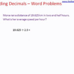 Dividing Decimals Word Problems YouTube