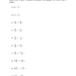 Dividing Fractions Multiplying And Dividing Decimals Worksheet