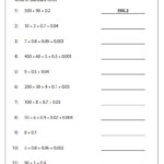 Expanded Form In Decimals Up To Thousandths Place Expanded Form