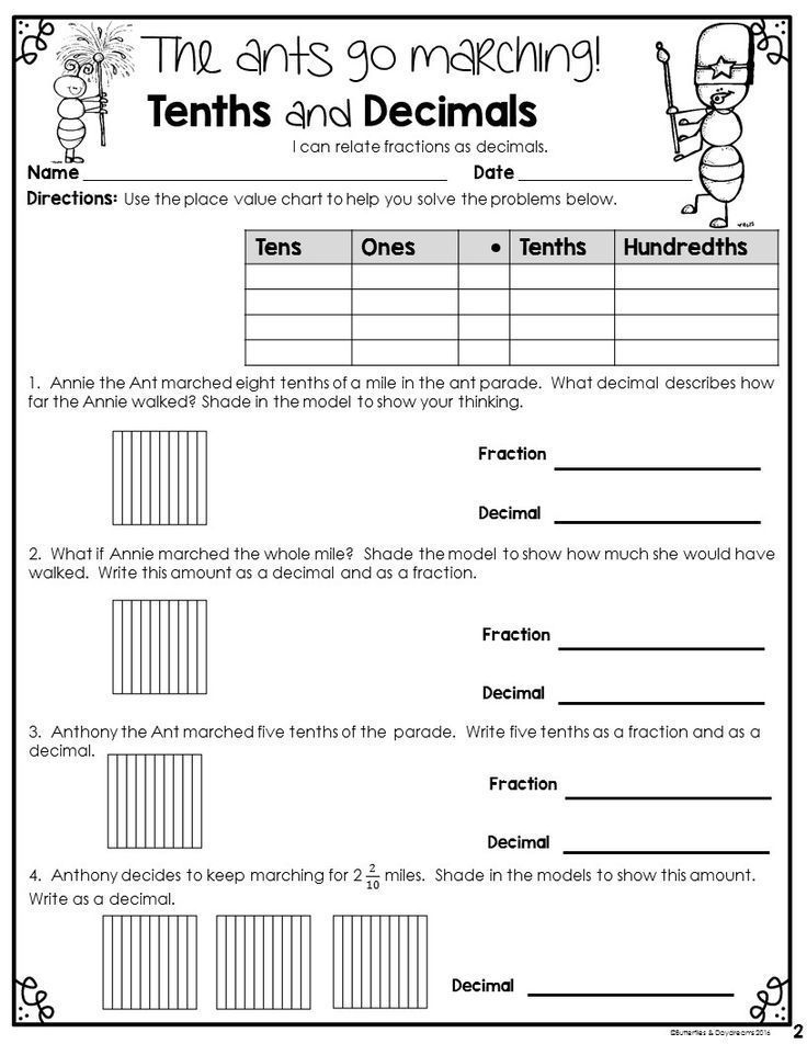 Fractions Decimals And Money Decimals Math Word Problems Fractions