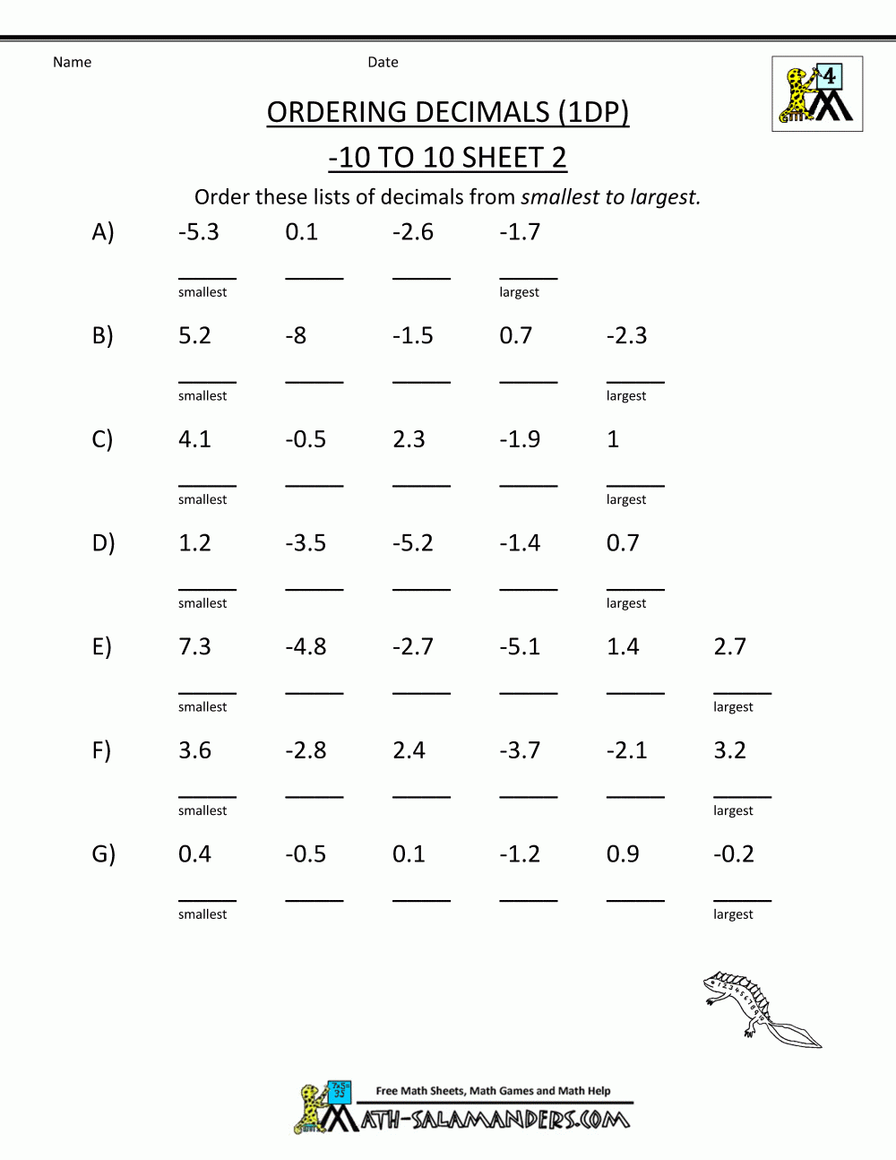 Fractions To Decimals Worksheet Pdf Kamberlawgroup