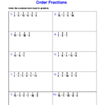 Fractions Worksheets Printable Fractions Worksheets For Teachers