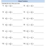 Fractionsng Subtracting Multiplying Dividing Worksheets Whats New And