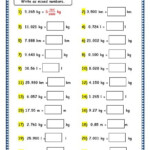 Grade 4 Maths Resources 3 9 Using Decimals In Measurements Printable