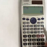 How To Convert From A Decimal To A Fraction Using The Calculator CASIO