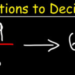 How To Convert Improper Fractions Mixed Numbers To Decimals Using