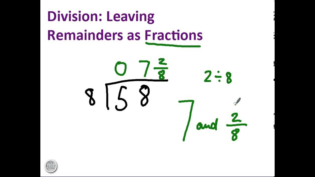 How To Divide Improper Fractions Into Decimals