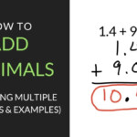 Learn How To Add Decimals Easily Mathcation