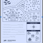 Map Worksheets For Kindergarten First Grade Worksheets Map Skills