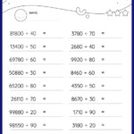 Multi digit Division Worksheets For 5th Graders Online SplashLearn