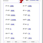 Multiplication With Exponents