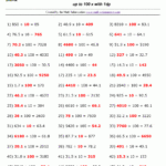 Multiply And Divide By 10 100