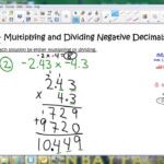 Multiplying And Dividing Negative Decimals YouTube