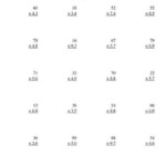 Multiplying Decimals 6Th Grade Worksheets Sixteenth Streets