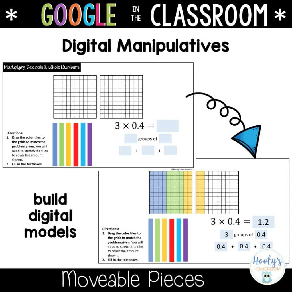 Multiplying Decimals By Whole Numbers Using Models