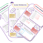 Multiplying Decimals Differentiated Mastery Worksheets Teaching