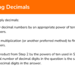 Multiplying Decimals GCSE Maths Steps Examples Worksheet