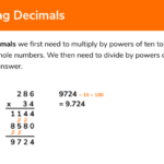 Multiplying Decimals GCSE Maths Steps Examples Worksheet