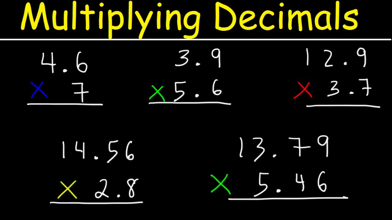 Multiplying Decimals Made Easy YouTube