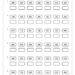 Ordering 3 digit Numbers Smallest To Largest Number And Place Value