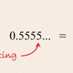 Pre Algebra 20 Converting Repeating Decimal Numbers To Fractions