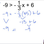 Pre Algebra 7 6 Solving Two Step Inequalities mp4 YouTube